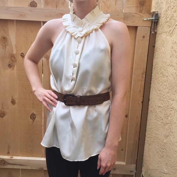 J. Crew Tops - J. Crew 100% Silk Blouse, Sleeveless